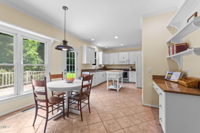 Fall in love with this beautiful custom-built brick front home on The Neuse Golf Club in North Carolina - for sale on GolfHomes.com, golf home, golf lot