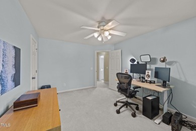 Fall in love with this beautiful custom-built brick front home on The Neuse Golf Club in North Carolina - for sale on GolfHomes.com, golf home, golf lot