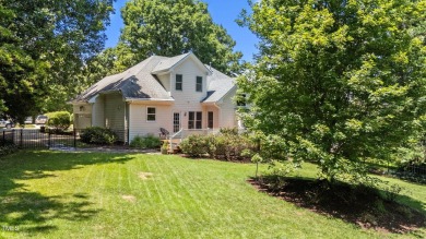 Fall in love with this beautiful custom-built brick front home on The Neuse Golf Club in North Carolina - for sale on GolfHomes.com, golf home, golf lot