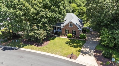 Fall in love with this beautiful custom-built brick front home on The Neuse Golf Club in North Carolina - for sale on GolfHomes.com, golf home, golf lot