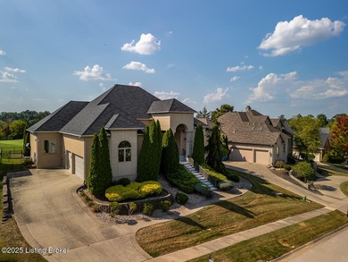 Contemporary ranch in Lake Forest overlooking the golf course on Lake Forest Country Club in Kentucky - for sale on GolfHomes.com, golf home, golf lot
