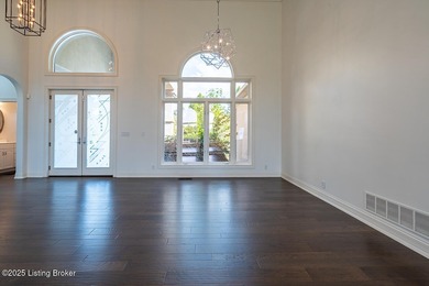 Contemporary ranch in Lake Forest overlooking the golf course on Lake Forest Country Club in Kentucky - for sale on GolfHomes.com, golf home, golf lot