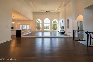 Contemporary ranch in Lake Forest overlooking the golf course on Lake Forest Country Club in Kentucky - for sale on GolfHomes.com, golf home, golf lot