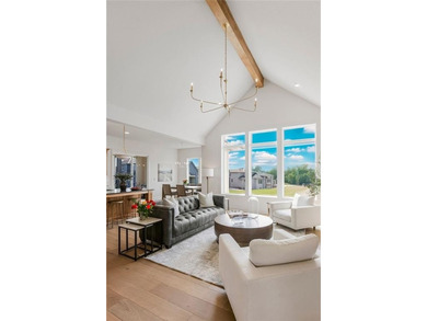 The Sequoia floor plan is a reverse 1.5-story home that offers on Heritage Park Golf Course in Kansas - for sale on GolfHomes.com, golf home, golf lot