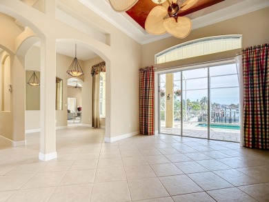 As you step through the grand entrance of this magnificent Marco on Island Country Club in Florida - for sale on GolfHomes.com, golf home, golf lot