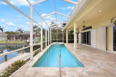 As you step through the grand entrance of this magnificent Marco on Island Country Club in Florida - for sale on GolfHomes.com, golf home, golf lot