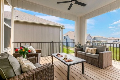 The Sequoia floor plan is a reverse 1.5-story home that offers on Heritage Park Golf Course in Kansas - for sale on GolfHomes.com, golf home, golf lot