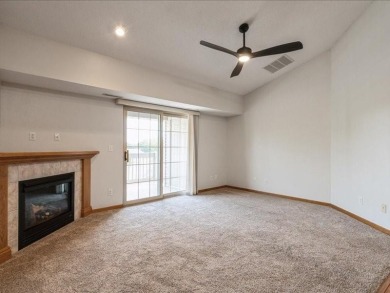 Welcome to easy living in this bright and airy 2-bedroom, 2-bath on St. Andrews Golf Club in Iowa - for sale on GolfHomes.com, golf home, golf lot
