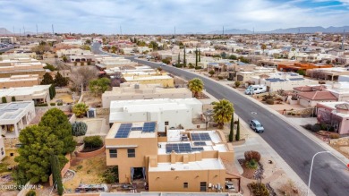 This stunning at 1921 Santa Ines Street, Las Cruces home spans 2 on Sonoma Ranch Golf Course in New Mexico - for sale on GolfHomes.com, golf home, golf lot