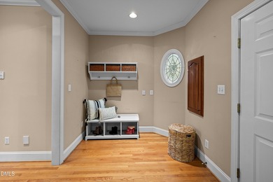 Don't miss walking over the bridge to this wonderful on Devils Ridge Golf Club in North Carolina - for sale on GolfHomes.com, golf home, golf lot