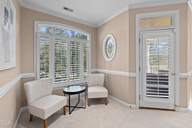 Don't miss walking over the bridge to this wonderful on Devils Ridge Golf Club in North Carolina - for sale on GolfHomes.com, golf home, golf lot