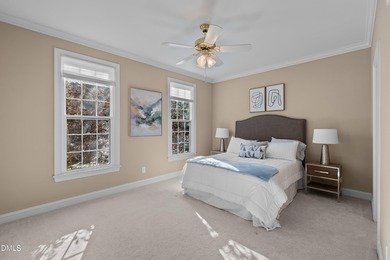 Don't miss walking over the bridge to this wonderful on Devils Ridge Golf Club in North Carolina - for sale on GolfHomes.com, golf home, golf lot