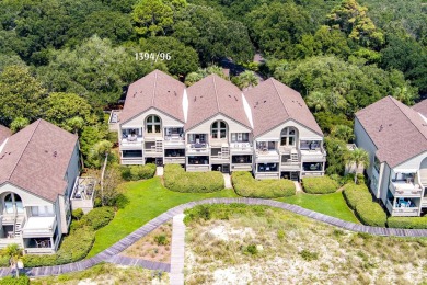 Stunning beachfront end unit villa with direct beach access and on The Seabrook Island Club in South Carolina - for sale on GolfHomes.com, golf home, golf lot