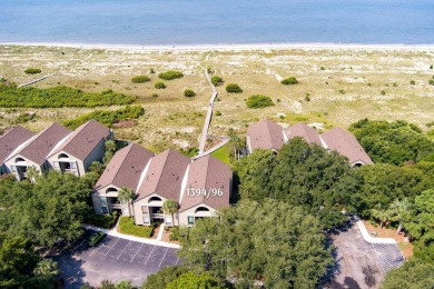 Stunning beachfront end unit villa with direct beach access and on The Seabrook Island Club in South Carolina - for sale on GolfHomes.com, golf home, golf lot