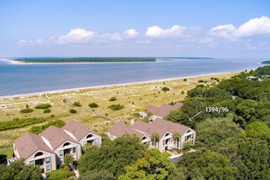 Stunning beachfront end unit villa with direct beach access and on The Seabrook Island Club in South Carolina - for sale on GolfHomes.com, golf home, golf lot