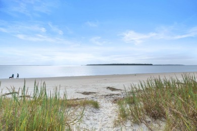 Stunning beachfront end unit villa with direct beach access and on The Seabrook Island Club in South Carolina - for sale on GolfHomes.com, golf home, golf lot