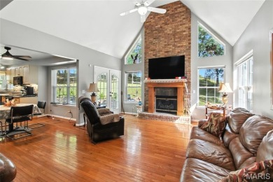 WOW! This beautifully built home on the 13th hole of Raintree on Raintree Country Club in Missouri - for sale on GolfHomes.com, golf home, golf lot