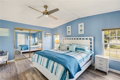 Own the Land & Home!! This beautiful two-bedroom, two-bathroom on Pine Lakes Country Club in Florida - for sale on GolfHomes.com, golf home, golf lot