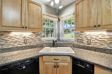 WOW! This beautifully built home on the 13th hole of Raintree on Raintree Country Club in Missouri - for sale on GolfHomes.com, golf home, golf lot