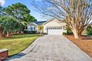 Waterfront overlooking a tranquil pond, this exquisitely on Members Club At St. James Plantation in North Carolina - for sale on GolfHomes.com, golf home, golf lot