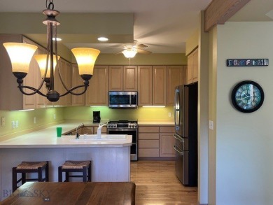 Nestled in one of Bozeman's most sought-after townhome on Riverside Country Club in Montana - for sale on GolfHomes.com, golf home, golf lot