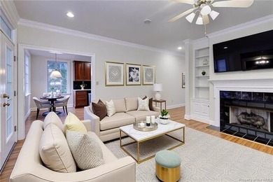 The iconic St Andrews Village - peaceful fun filled neighborhood on Fords Colony Country Club in Virginia - for sale on GolfHomes.com, golf home, golf lot