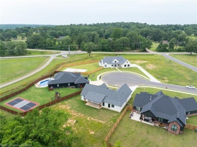 Beautiful new construction in Greenwood's newest and most on Vache-Grasse Country Club in Arkansas - for sale on GolfHomes.com, golf home, golf lot