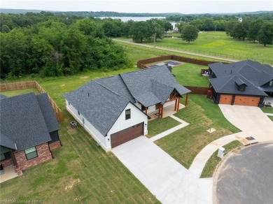 Beautiful new construction in Greenwood's newest and most on Vache-Grasse Country Club in Arkansas - for sale on GolfHomes.com, golf home, golf lot