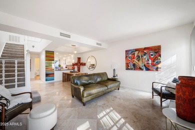 Step into this beautiful 2-bedroom, 2.5-bath townhome perfectly on Arizona Biltmore Golf and Country Club in Arizona - for sale on GolfHomes.com, golf home, golf lot