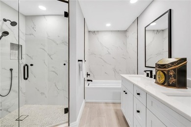 Stunning first floor end-unit carriage home with serene preserve on Pelicans Nest Golf Club in Florida - for sale on GolfHomes.com, golf home, golf lot