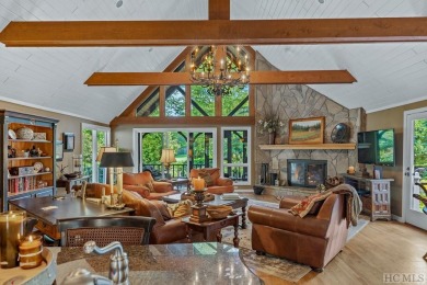 We invite you to experience this enchanting one-of-a-kind on Cullasaja Club in North Carolina - for sale on GolfHomes.com, golf home, golf lot