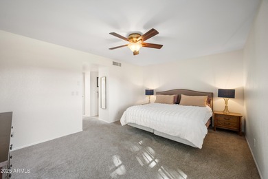 Step into this beautiful 2-bedroom, 2.5-bath townhome perfectly on Arizona Biltmore Golf and Country Club in Arizona - for sale on GolfHomes.com, golf home, golf lot