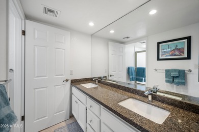 Step into this beautiful 2-bedroom, 2.5-bath townhome perfectly on Arizona Biltmore Golf and Country Club in Arizona - for sale on GolfHomes.com, golf home, golf lot