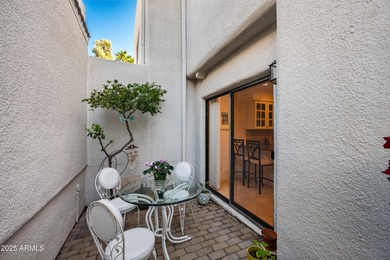 Step into this beautiful 2-bedroom, 2.5-bath townhome perfectly on Arizona Biltmore Golf and Country Club in Arizona - for sale on GolfHomes.com, golf home, golf lot