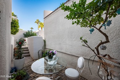Step into this beautiful 2-bedroom, 2.5-bath townhome perfectly on Arizona Biltmore Golf and Country Club in Arizona - for sale on GolfHomes.com, golf home, golf lot