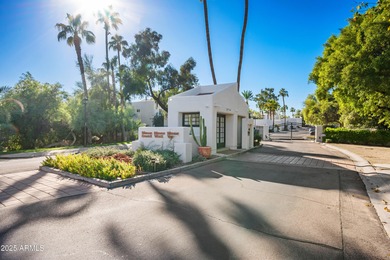 Step into this beautiful 2-bedroom, 2.5-bath townhome perfectly on Arizona Biltmore Golf and Country Club in Arizona - for sale on GolfHomes.com, golf home, golf lot