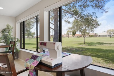One year home warranty to be included in the purchase of this on Sunland Village East Golf Course in Arizona - for sale on GolfHomes.com, golf home, golf lot