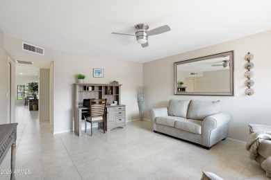 One year home warranty to be included in the purchase of this on Sunland Village East Golf Course in Arizona - for sale on GolfHomes.com, golf home, golf lot