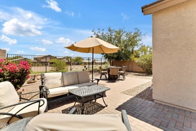 This wonderful single-story residence offers 3 spacious bedrooms on The Golf Club At Johnson Ranch in Arizona - for sale on GolfHomes.com, golf home, golf lot