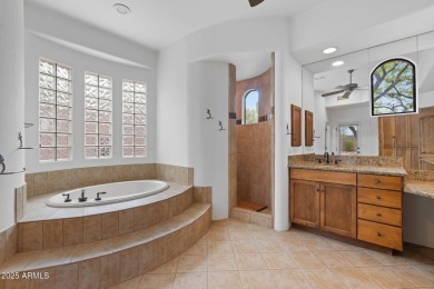Discover a rare opportunity to own a 3,992 sq ft Santa on Desert Highlands Golf Club in Arizona - for sale on GolfHomes.com, golf home, golf lot