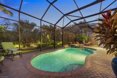 This gorgeous home features four bedrooms plus a den with a on The Classics Country Club At Lely Resort in Florida - for sale on GolfHomes.com, golf home, golf lot