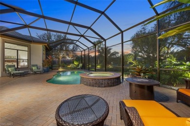 This gorgeous home features four bedrooms plus a den with a on The Classics Country Club At Lely Resort in Florida - for sale on GolfHomes.com, golf home, golf lot