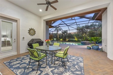 This gorgeous home features four bedrooms plus a den with a on The Classics Country Club At Lely Resort in Florida - for sale on GolfHomes.com, golf home, golf lot