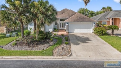 This well-maintained 3-bedroom, 2.5-bath home offers peaceful on South Padre Island Golf Club in Texas - for sale on GolfHomes.com, golf home, golf lot