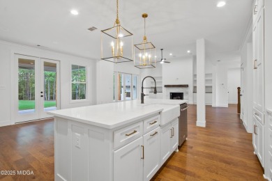 STUNNING home in the beautiful gated subdivision, River Forest on The Club River Forest in Georgia - for sale on GolfHomes.com, golf home, golf lot