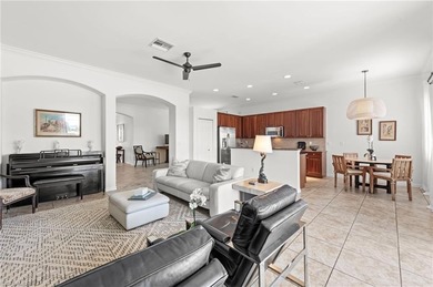 Discover this exceptional Marbella residence in the highly on Spanish Wells Golf and Country Club in Florida - for sale on GolfHomes.com, golf home, golf lot