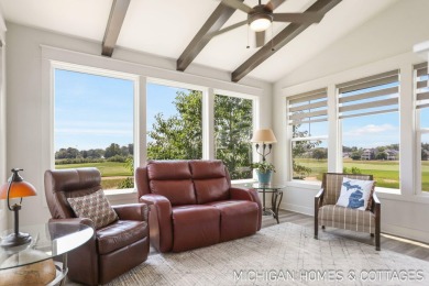 Welcome to 4401 Grand Point, a stunning home nestled on nearly on The Macatwa Legends Golf Course in Michigan - for sale on GolfHomes.com, golf home, golf lot