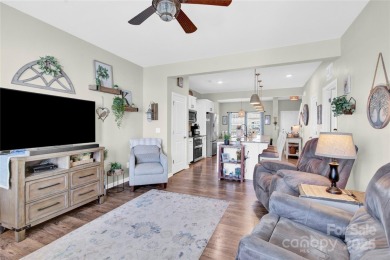 Step inside this beautifully decorated townhome in the on Fox Den Country Club in North Carolina - for sale on GolfHomes.com, golf home, golf lot