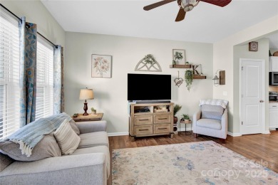 Step inside this beautifully decorated townhome in the on Fox Den Country Club in North Carolina - for sale on GolfHomes.com, golf home, golf lot
