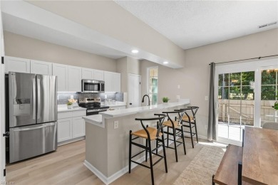 Beautifully renovated in 2025, This 2-level condo w/ stunning on Kempsville Greens Municipal Golf Course in Virginia - for sale on GolfHomes.com, golf home, golf lot